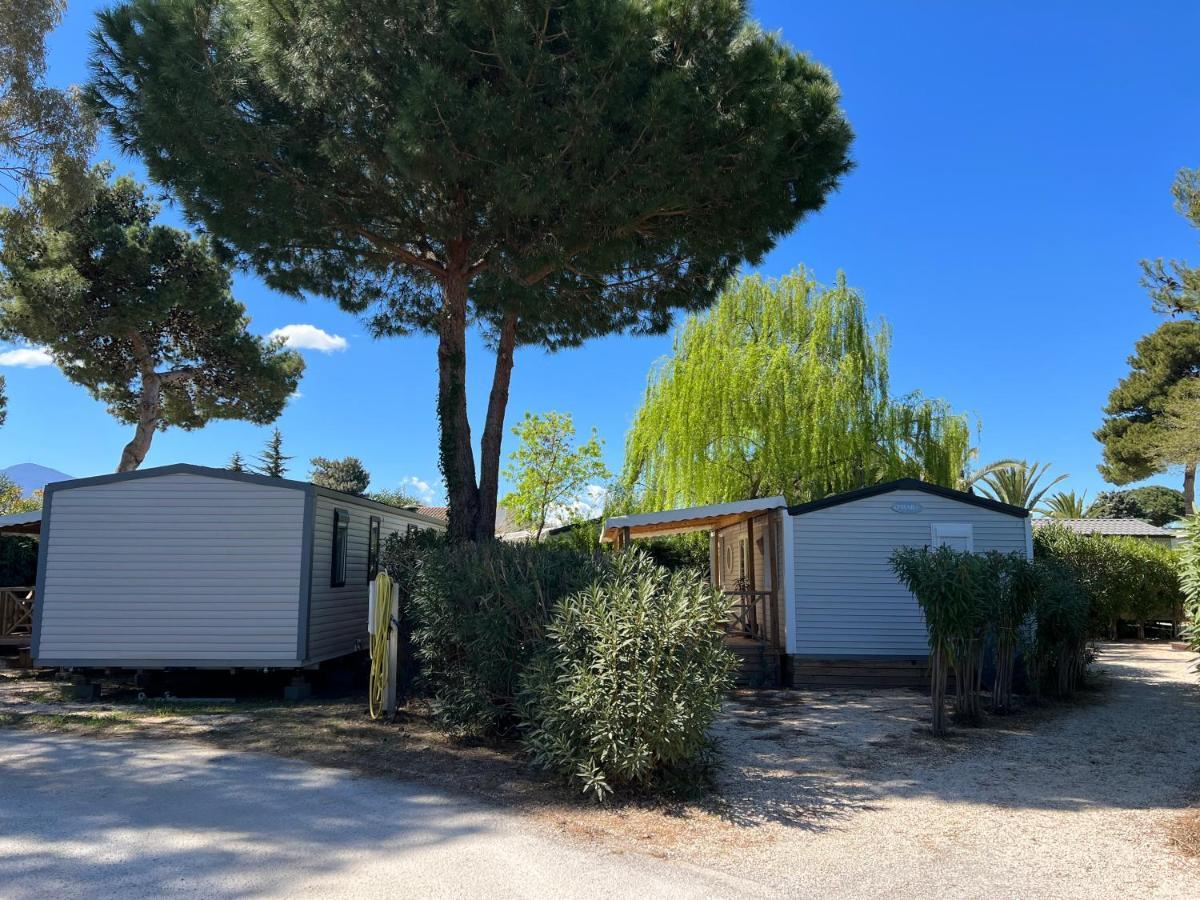 Camping Del Mar 10, Mobil Home Petit Paradis, 6 Personnes, Bord De Mer, Camping Del Mar Village Argeles-sur-Mer Bagian luar foto