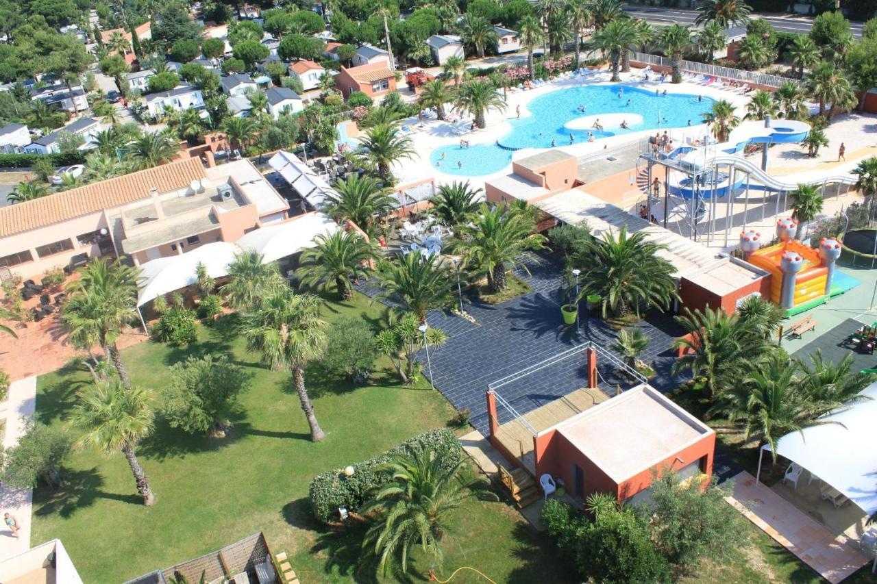 Camping Del Mar 10, Mobil Home Petit Paradis, 6 Personnes, Bord De Mer, Camping Del Mar Village Argeles-sur-Mer Bagian luar foto